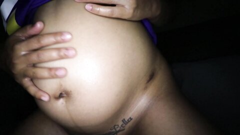 Months Pregnant Sticky Facial Cim