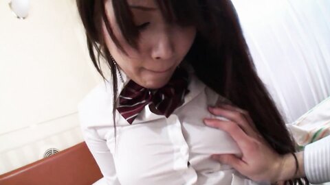 Sexy Japanese Brunette Mao Miyazaki Would Like To Rest A Little But The