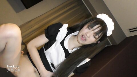 Japanese Cute Maid Fucked Hard