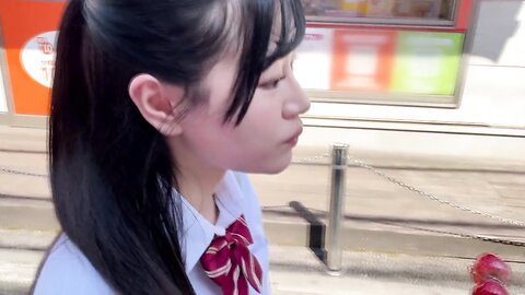 300NTK-848 [Sprinkle beautiful girl! Echonona appears!] On a uniform dating that breaks the rules!Raw...