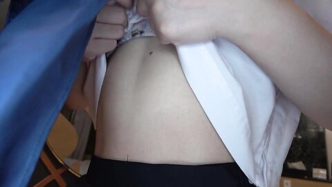 534CRT-042 Nagi -Tabe ③ [Personal shooting] Lavender Pantsu -chan at the end of club activities and P -shi