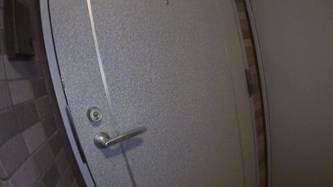 Japanese Babe Blows A Guy With Hairy Dick On The Stairs