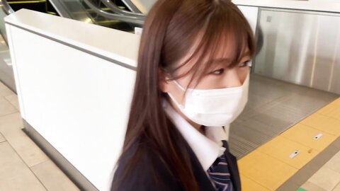 534CRT-049 Wearing 14 hours [Personal shooting] Pink Pantsu -chan covered with joy juice