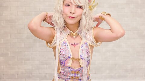 [Cosplay] Como こも - White dragon and fetish 白龙和恋物癖