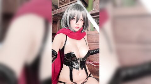 [Cosplay] Byoru - Mikasa (Attack on Titan) (5)