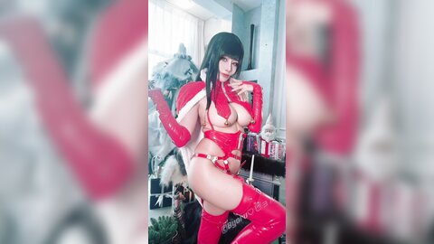 [Cosplay] Byoru - Santa Tifa  Final Fantasy VII (5)