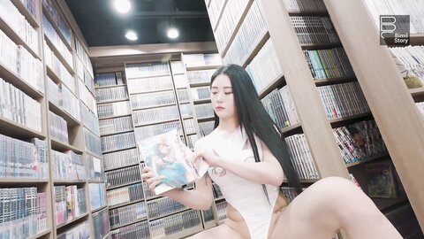 Bimilstory Bomi 보미 - Vol.38 Part-timer Girl at a Comic Book Cafe Part 2