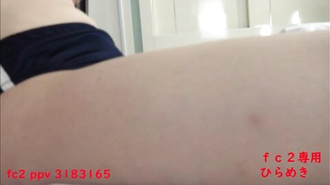 3183165 Vol. 4, With this face and beautiful big tits, 18-year-old Waka, in bloomer clothes, Nakadashi fuck, + erotic poses in navy blue swimming costume, with review privileges.