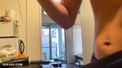 4255933 [no][2 ejaculates] When I made my girlfriend with big tits whose hobby is cooking make meat and potatoes with cami, she was so horny that I fucked her inside out a lot and even after eating, I fucked ...