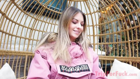Cuddly Blonde Romanian Beauty