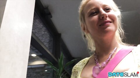 Dateslam  Kiki Pickup Sex Curvy Blonde With Chubby Ass Cheeks