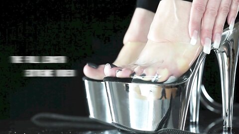 Swallow the dirt of your mistress feet, best foot domination ever