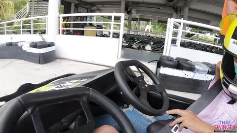 Go Karts And Creampie With Kan