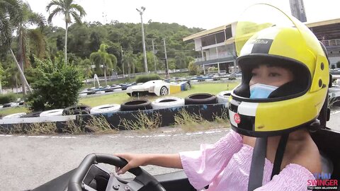 Go Karts And Creampie With Kan