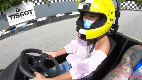 Go Karts And Creampie With Kan