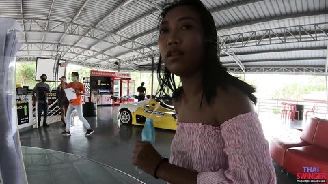 Go Karts And Creampie With Kan