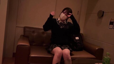 534IND-160 Face -out [personal shooting] Black -haired Ponite Girls and P Live