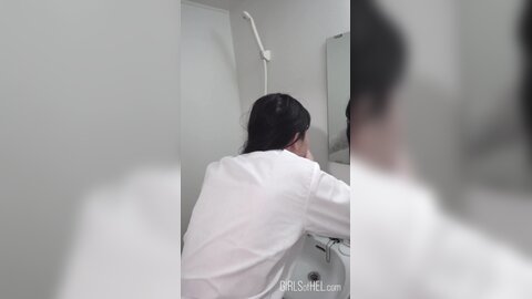 Bts Japanese *** In The Bathroom Washing Cum Off Her Face Real