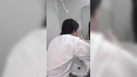 Bts Japanese *** In The Bathroom Washing Cum Off Her Face Real