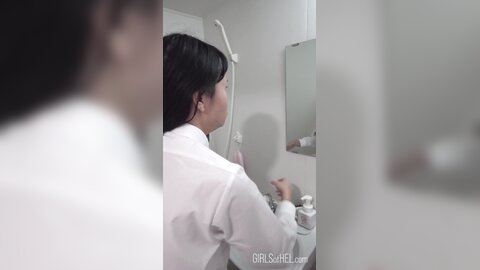 Bts Japanese *** In The Bathroom Washing Cum Off Her Face Real