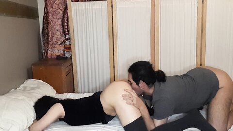 Asian Girl Gets Fuck On Chinese Dress