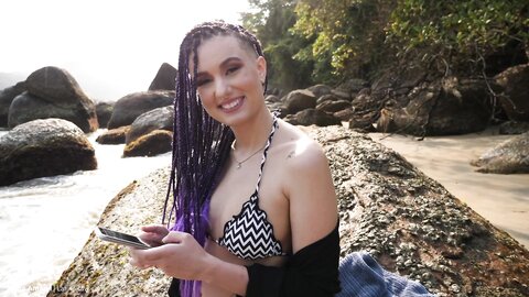 Beach Babe Creamy Cunt Creampie