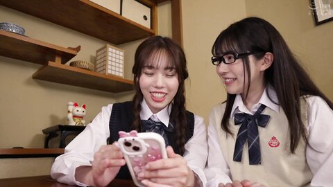 HUBLK-006 A Plain Timid Girl Who Shared A Room With A Bimbo Gal On A School Trip Was *** To Have Sex With...