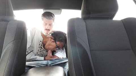 Asian Girl Cheats And Fucks Stranger In A Chilis Parking Lot
