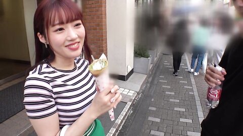 200GANA-2999 Seriously soft school, first photo. 2015 A pizza shop clerk with a cute smile! G -cup bomb busty...