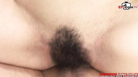 Creampie For The Hairy Asian Girl With Small Tits During The Roleplay
