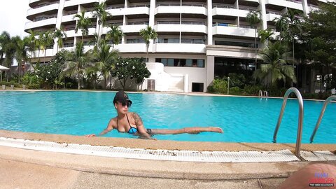 Afternoon Swim Creampie