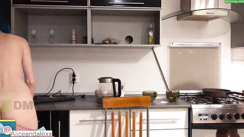 Ukrainian Teenage Couple Alex And Alice Sex In A Kitchen