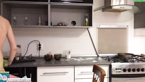 Ukrainian Teenage Couple Alex And Alice Sex In A Kitchen