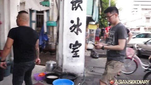 Fat Asian Chick With Massive T And A Gets 1St White Dick