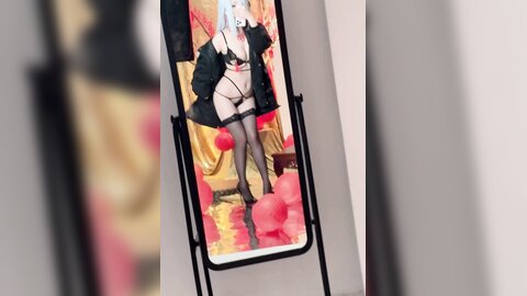 [Cosplay] rioko凉凉子 申鹤旗袍 [41P6V-1.48G] (5)