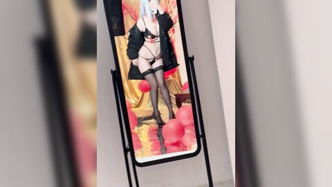 [Cosplay] rioko凉凉子 申鹤旗袍 [41P6V-1.48G] (5)
