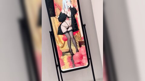 [Cosplay] rioko凉凉子 申鹤旗袍 [41P6V-1.48G] (5)