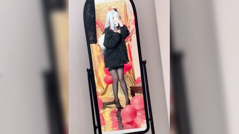 [Cosplay] rioko凉凉子 申鹤旗袍 [41P6V-1.48G] (5)