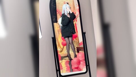 [Cosplay] rioko凉凉子 申鹤旗袍 [41P6V-1.48G] (5)