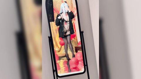 [Cosplay] rioko凉凉子 申鹤旗袍 [41P6V-1.48G] (5)