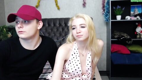 Russian Couple Lilly And James New Show Back Covered With Cum