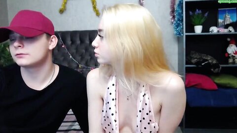 Russian Couple Lilly And James New Show Back Covered With Cum