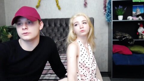 Russian Couple Lilly And James New Show Back Covered With Cum