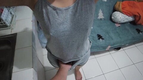 Indo Terbaru Ngewe Pacar Cantik Lagi Cuci Piring