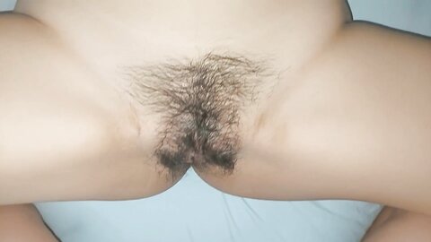 Wet Creamy Close Up Hairy Pussy Fuck Asian Girl