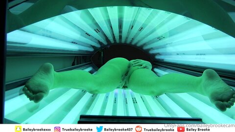 Onlyfans Bailey Brooke  Baileybrookeofficial  Solo  Spy Cam In Tanning Salon 2  11 Minutes