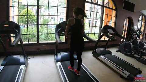 Gym Workout Bareback