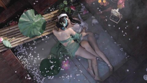 [Cosplay] 奶桃桃&轩萧学姐 白娘子&青蛇