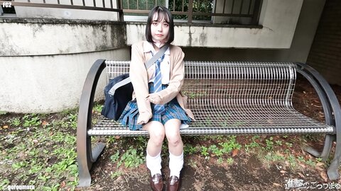 4360142-1 Exclusive[Individual 100]***szysj*nzx Full face out Prefectural \ Tate 3 Super Suzi Paipan ⑨ Exposed Pussy and Ass in Real School Uniform, Exposed Stroll, Continuous Nakadashi, Re-Injection and Cleani...