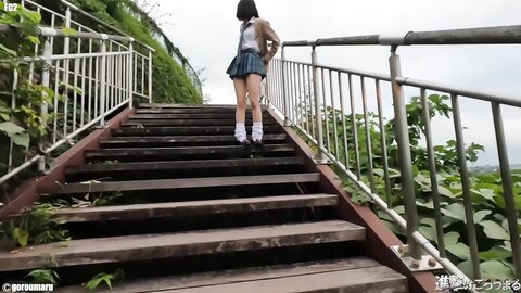 4360142-2 Exclusive[Individual 100]***szysj*nzx Full face out Prefectural \ Tate 3 Super Suzi Paipan ⑨ Exposed Pussy and Ass in Real School Uniform, Exposed Stroll, Continuous Nakadashi, Re-Injection and Cleani...